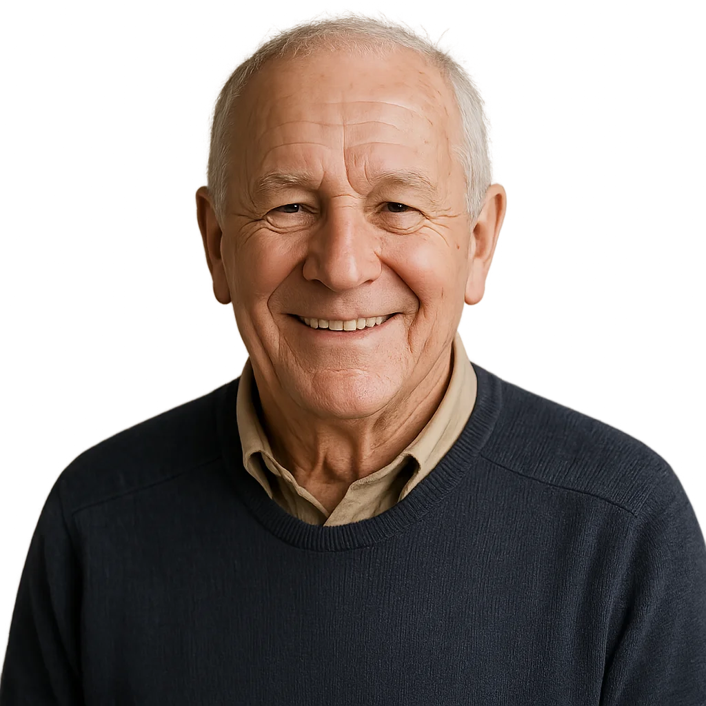 Zufriedener Senior - Unterstützung im Alltag durch Haushaltshilfe Wandenelis UG